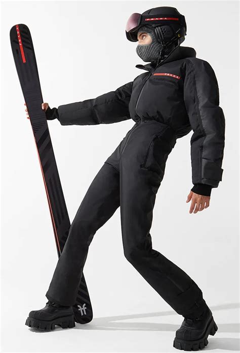 prada ski suit women|prada snow gear.